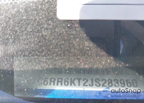 2018 Ram 1500 Express 4X2 5'7 Box from USA, damaged, VIN 1C6RR6KT2JS283960